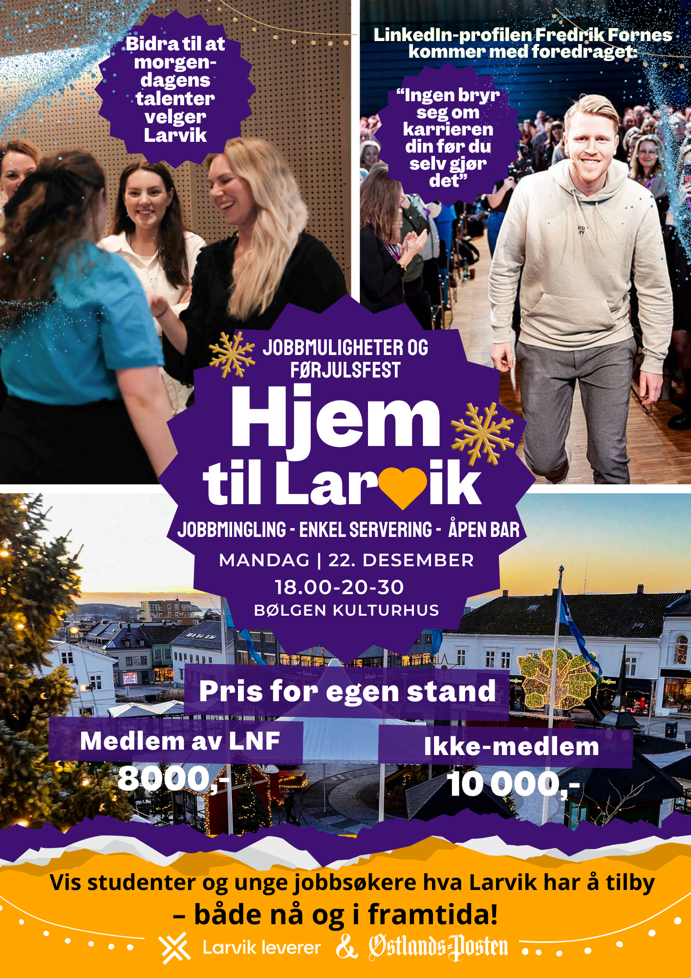 Hjem til Larvik – møt fremtidens talenter!